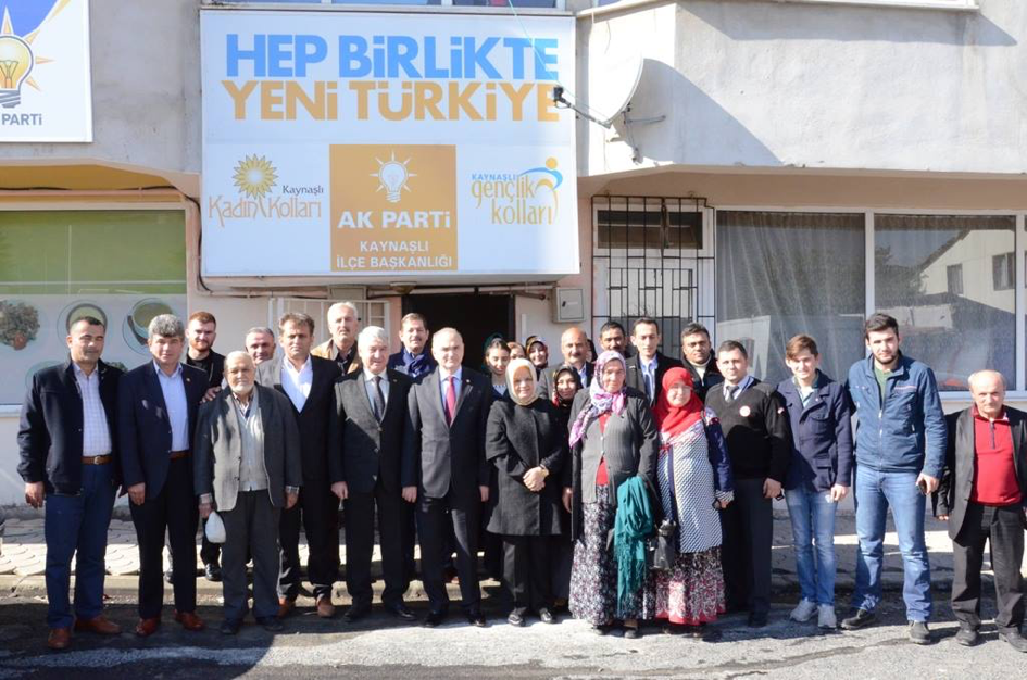 Hazar Grubu Baskani Ayla Kerimoglu ve Yönetim Kurulu üyesi arkadaslarimiz ziyaretimize geldi. 