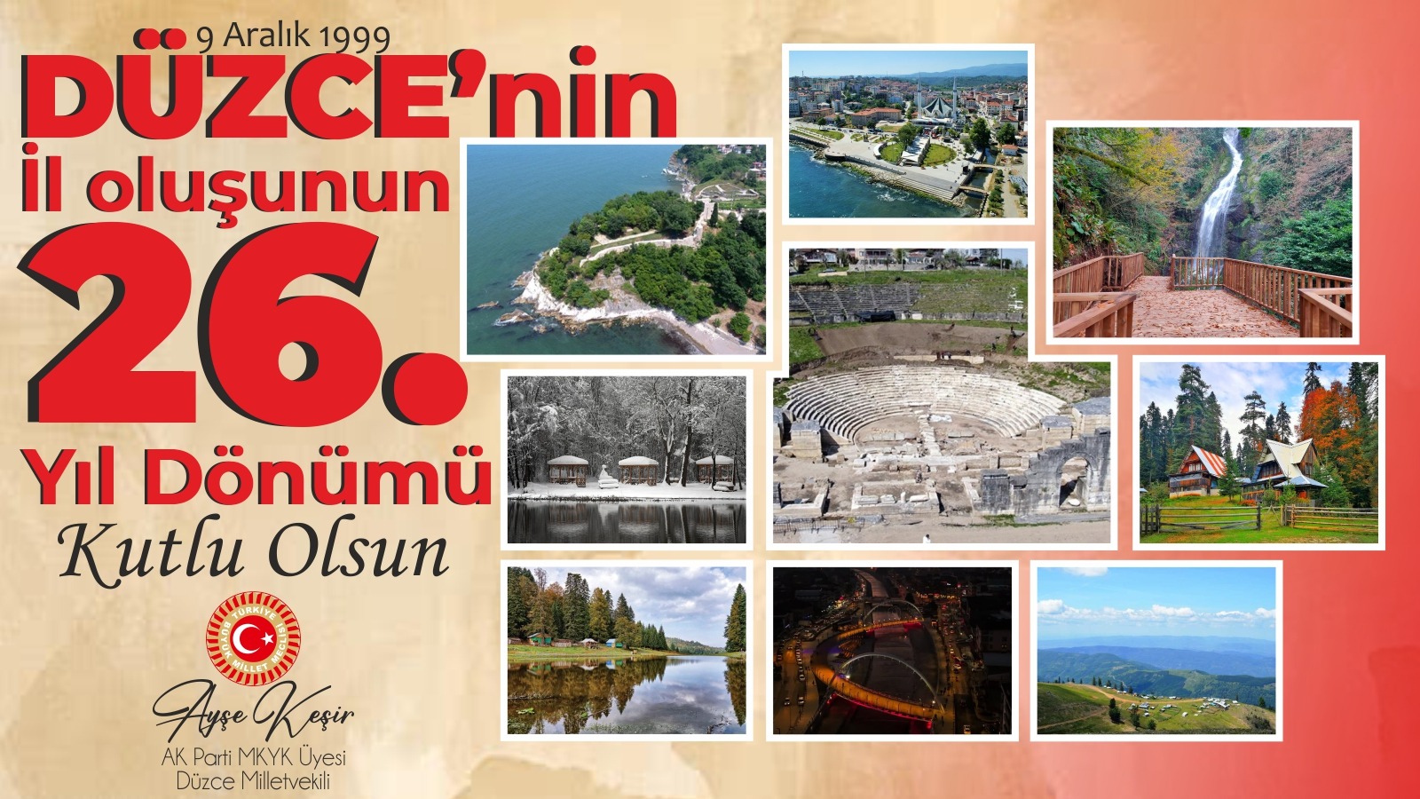 TÜRKİYE'NİN EN GENÇ ŞEHRİ DÜZCE 26 YAŞINDA 