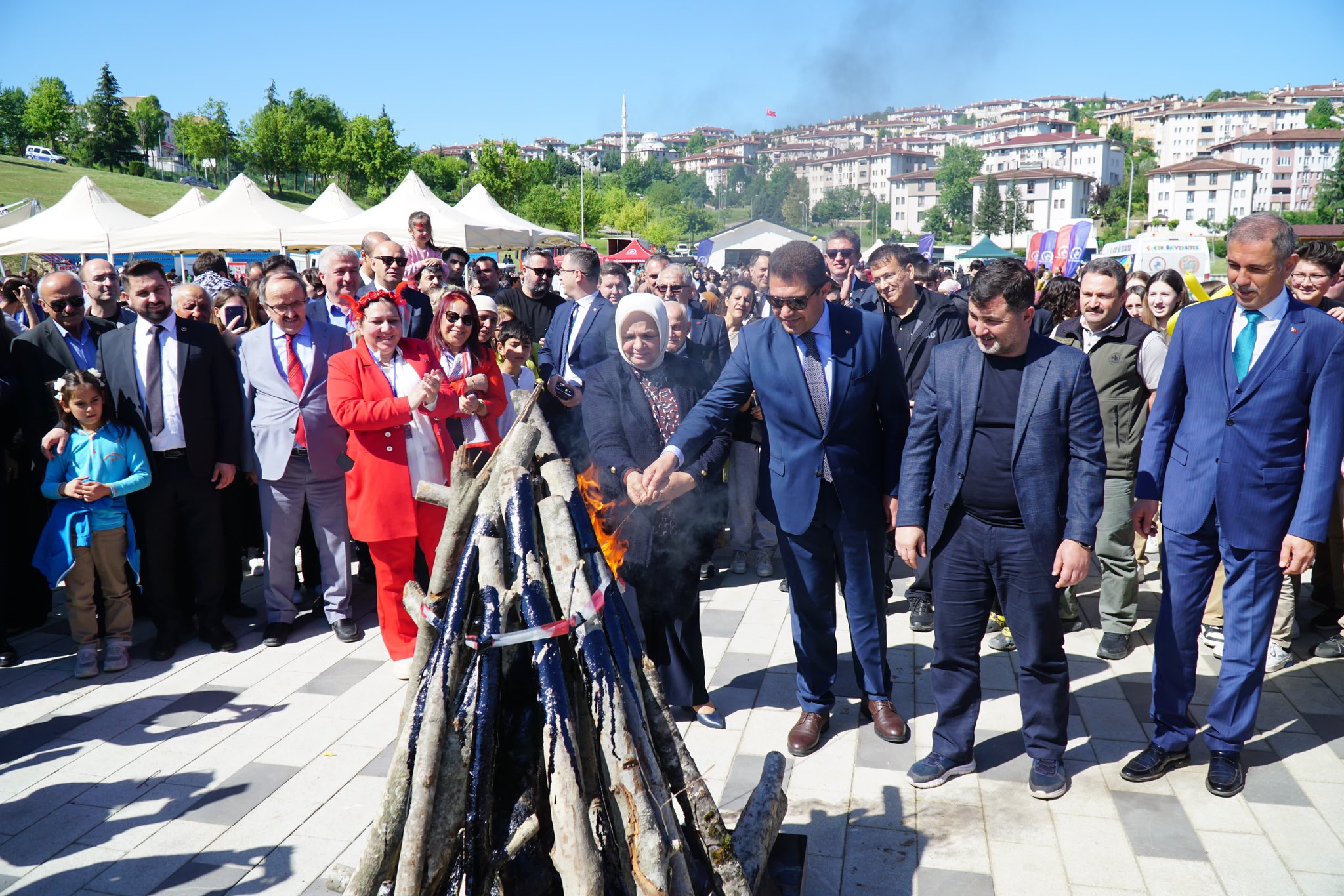 HIDIRELLEZ ATEŞİNİ DÜZCE'DE YAKTIK