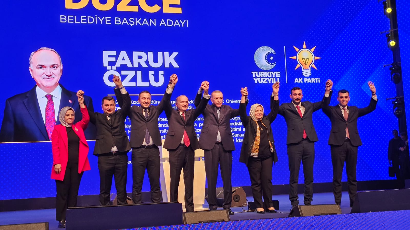 DÜZCEMİZ'DE ÖZLÜ BAKANIMIZLA YOLA DEVAM