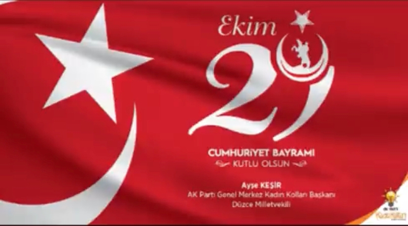 CUMHURİYET BAYRAMIMIZ KUTLU OLSUN