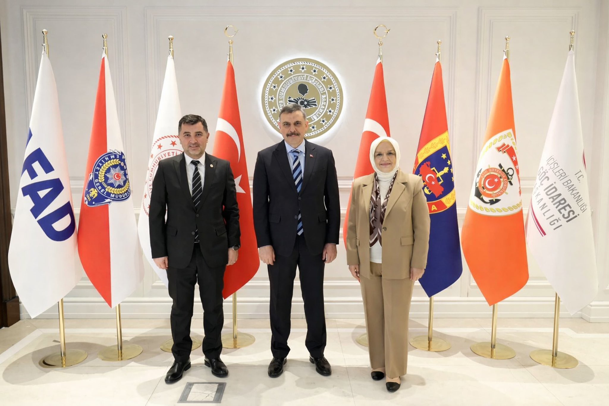 İÇİŞLERİ BAKANIMIZ ÇİFTÇİ'Yİ ZİYARET ETTİK