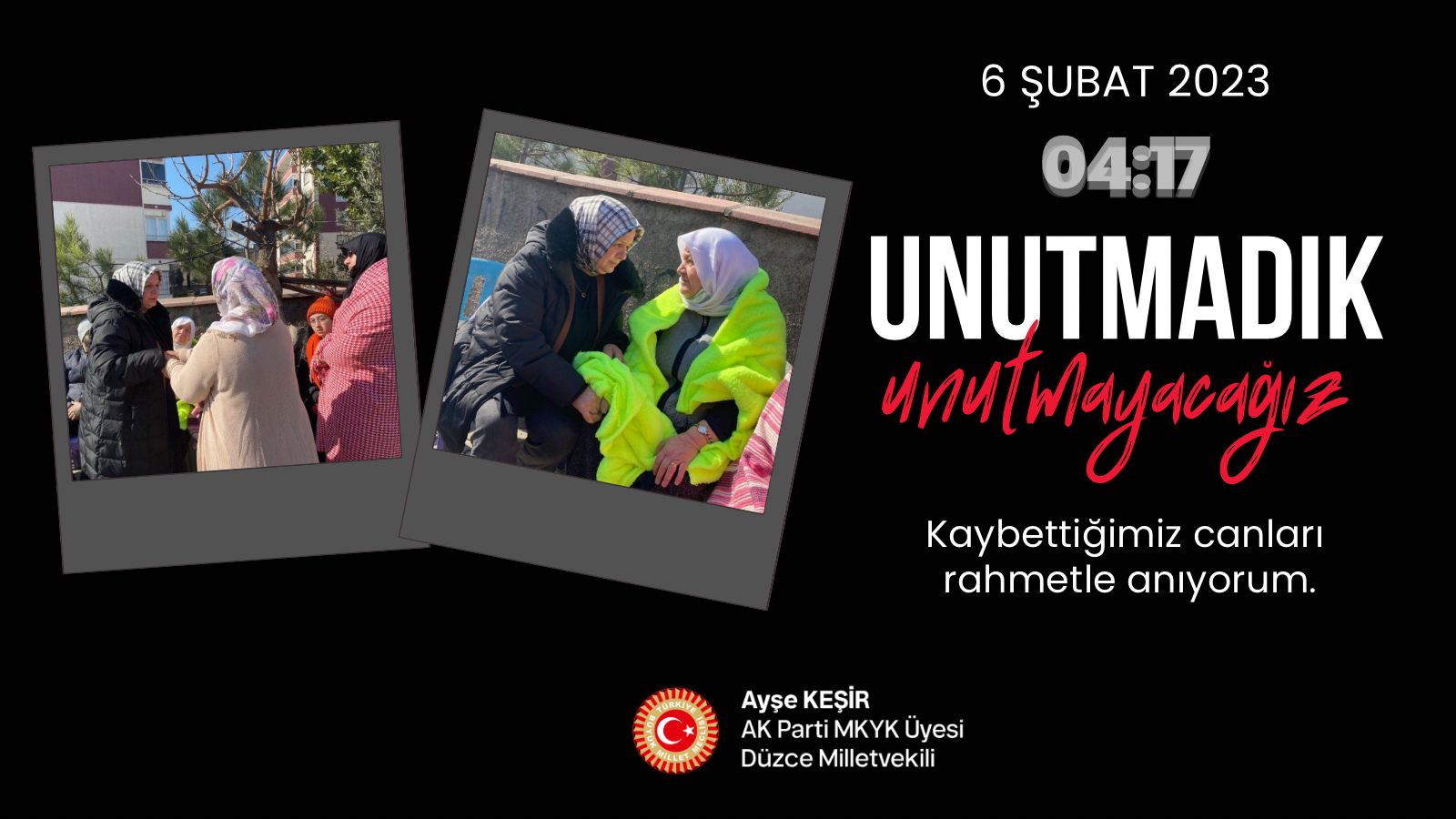 6 ŞUBAT'IN 3. YILI...