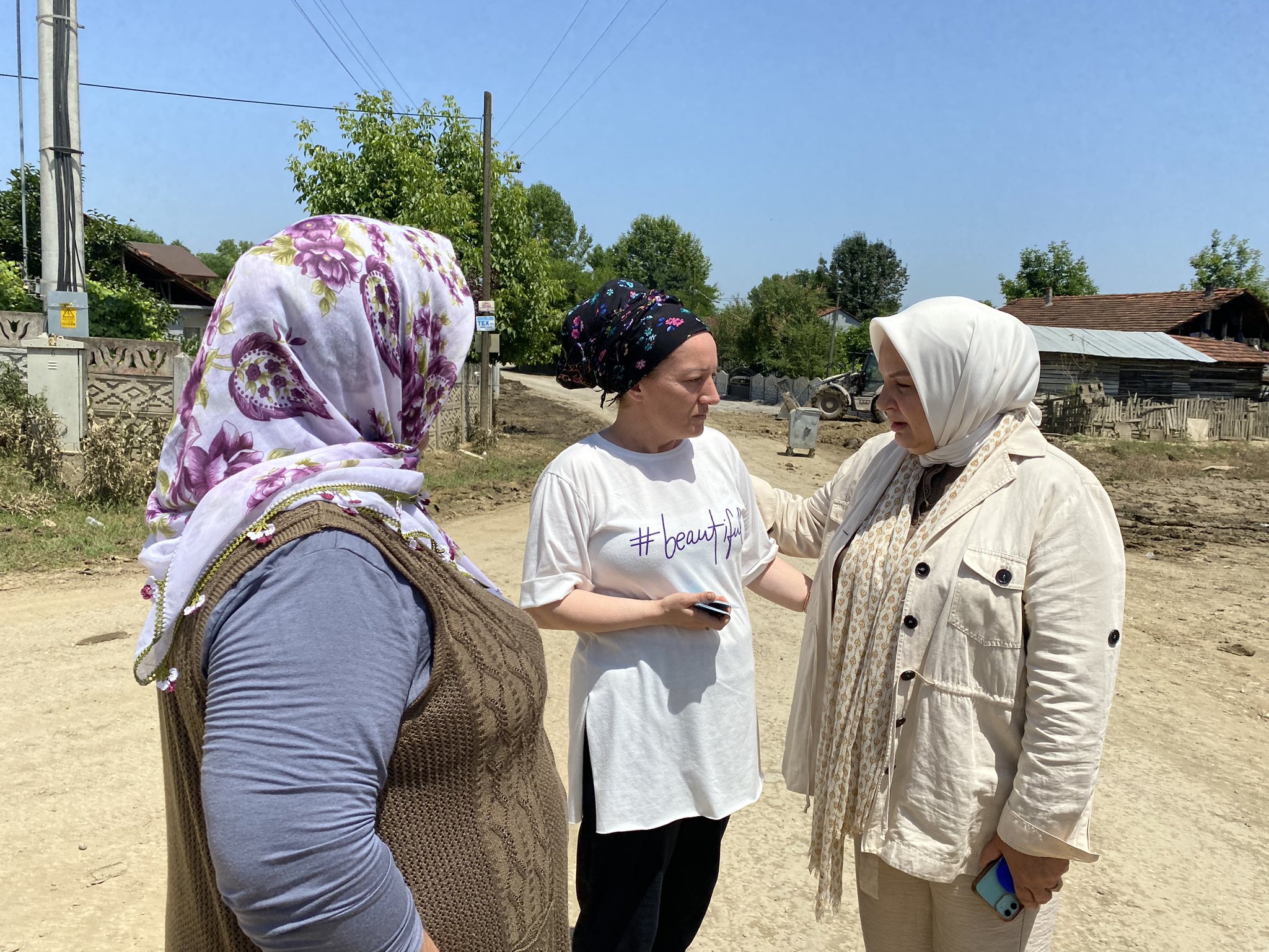 SELDEN ZARAR GÖREN KÖYLERİMİZİ ZİYARET ETTİK