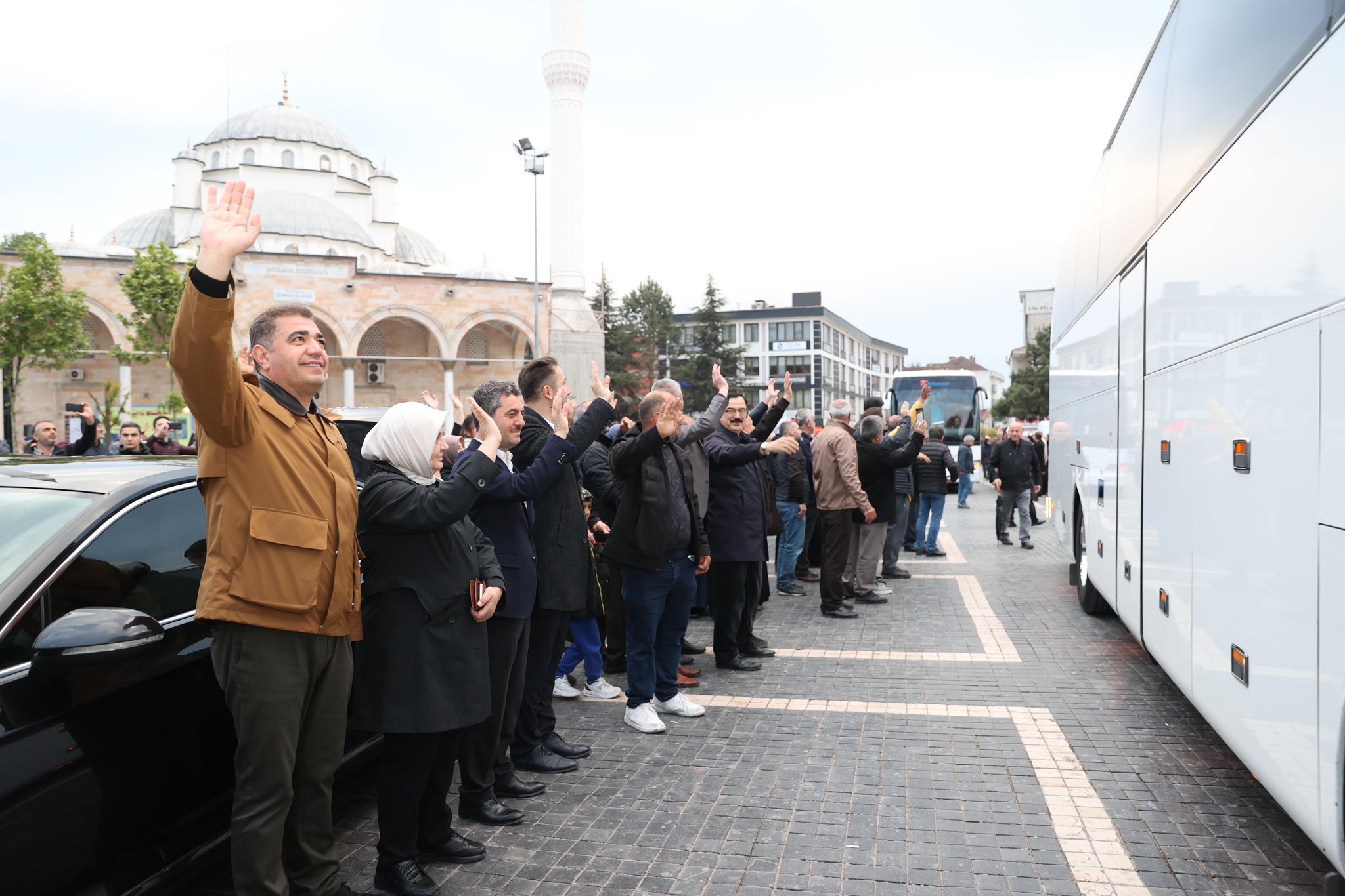 HACI ADAYLARIMIZI UĞURLADIK