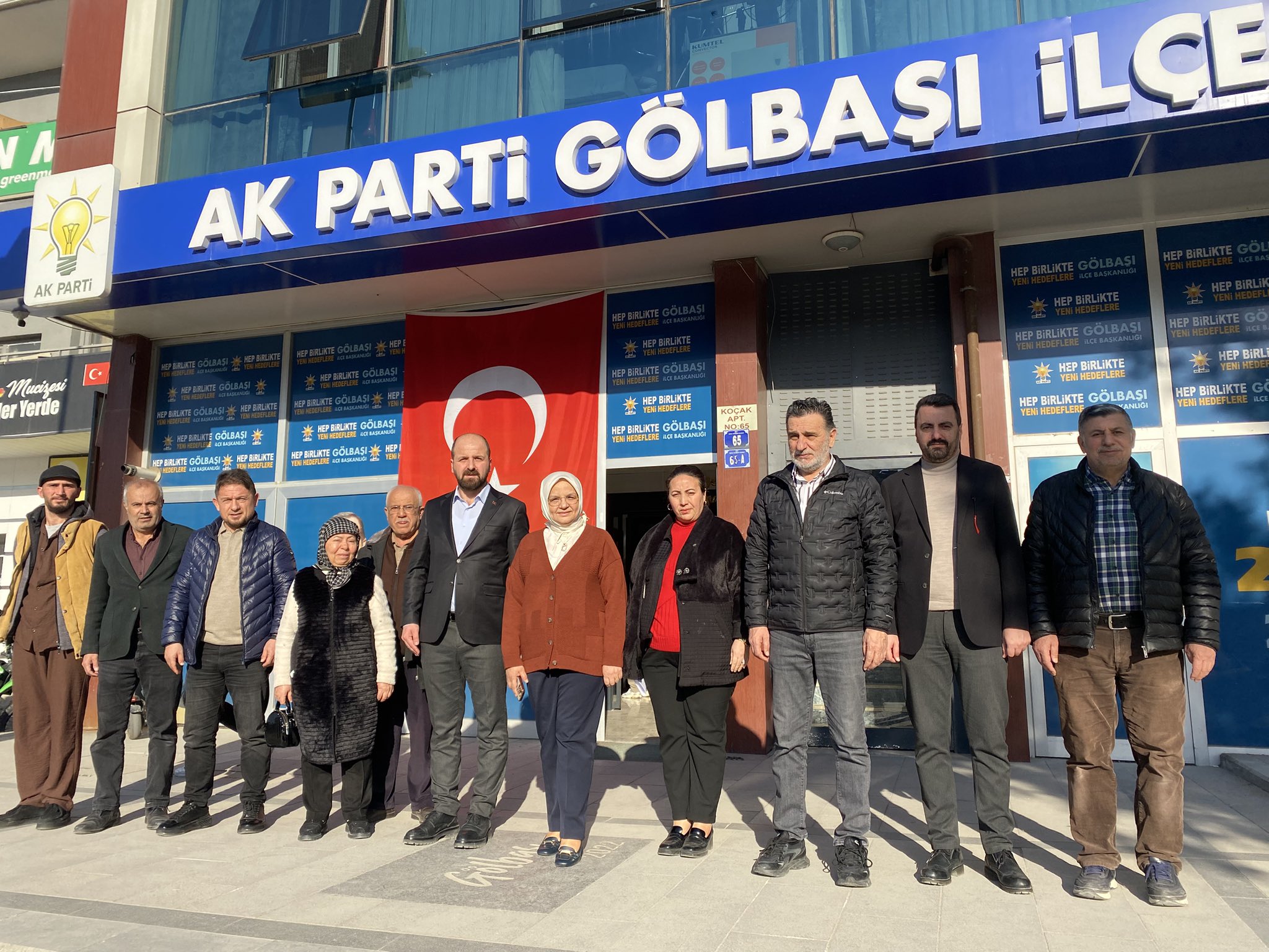 GÖLBAŞI İLÇEMİZDE HANE ZİYARETLERİ GERÇEKLEŞTİRDİK