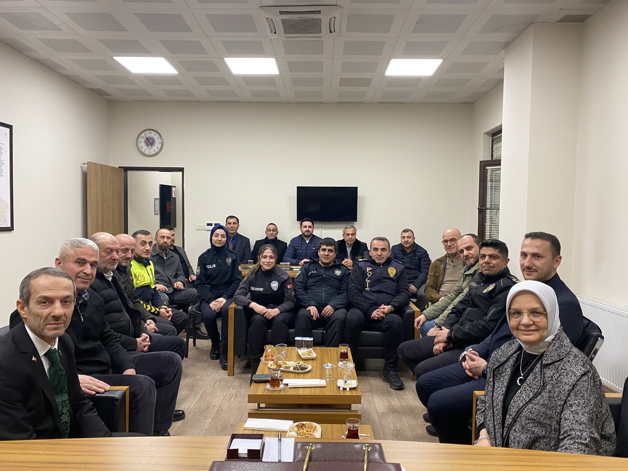 ÇATANA POLİS KARAKOLU'NU ZİYARET ETTİK