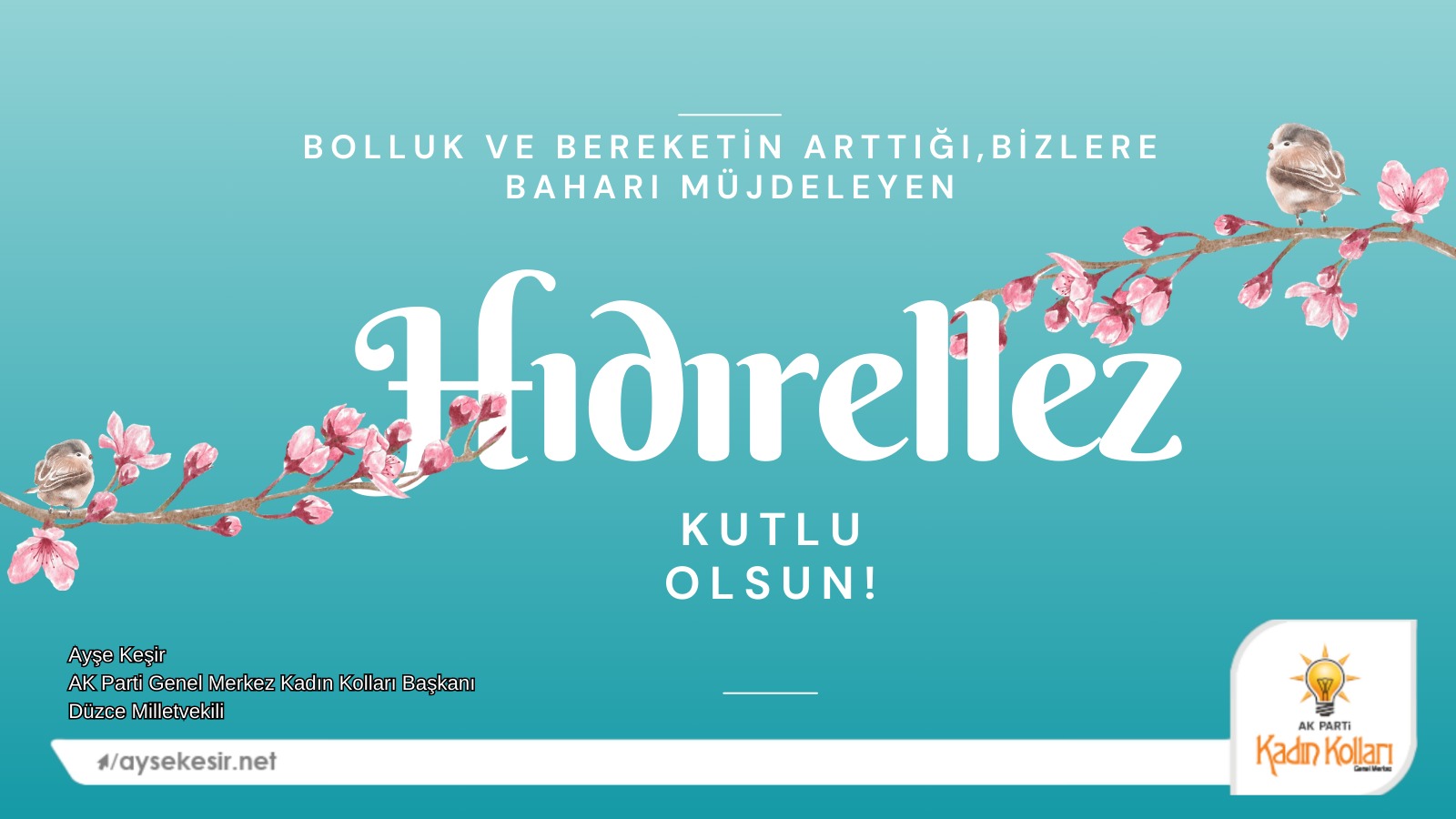 HIDIRELLEZ BEREKETLİ OLSUN