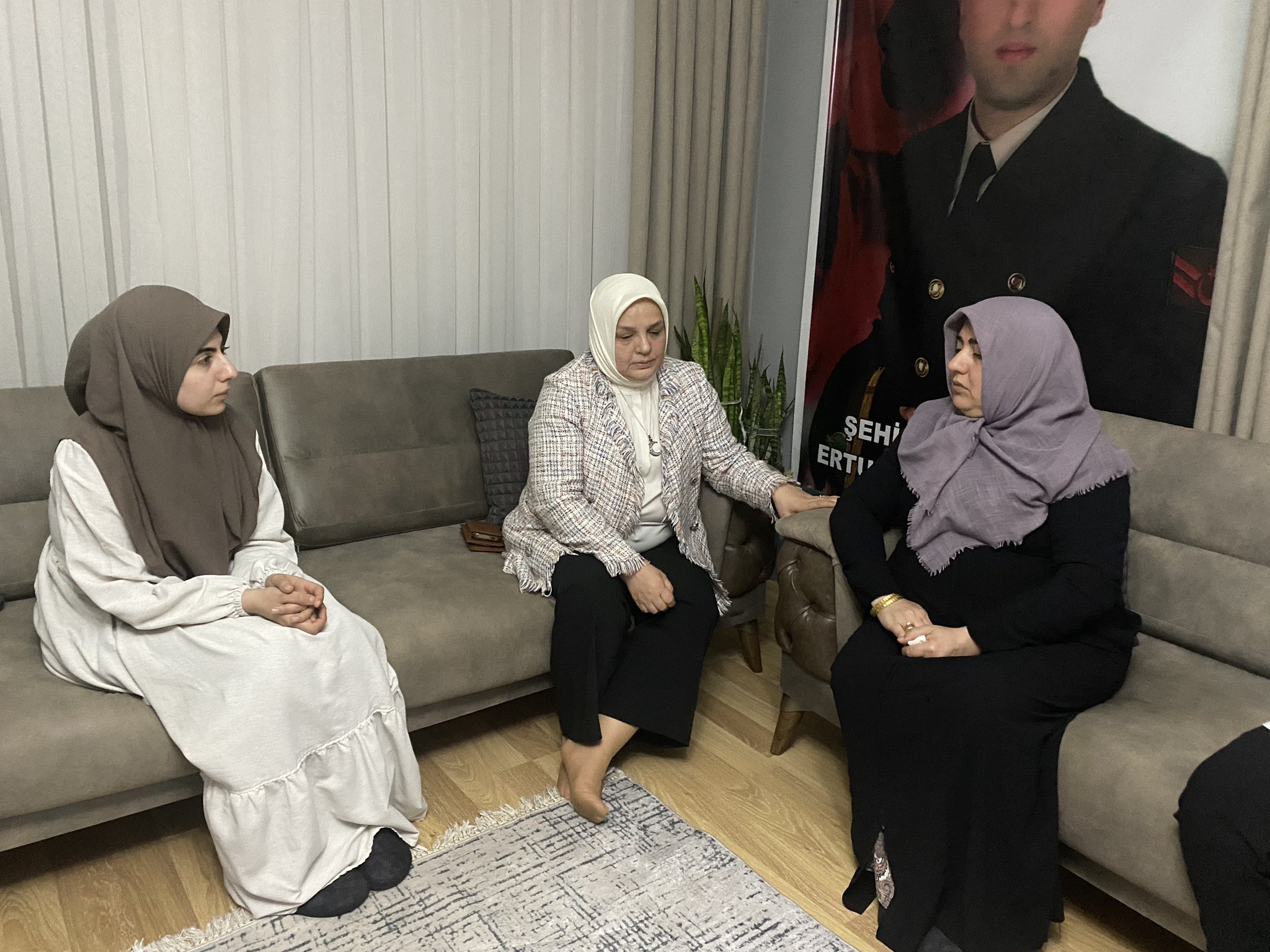 ŞEHİDİMİZ TUĞRA KAVUN'UN AİLESİNİ ZİYARET ETTİK