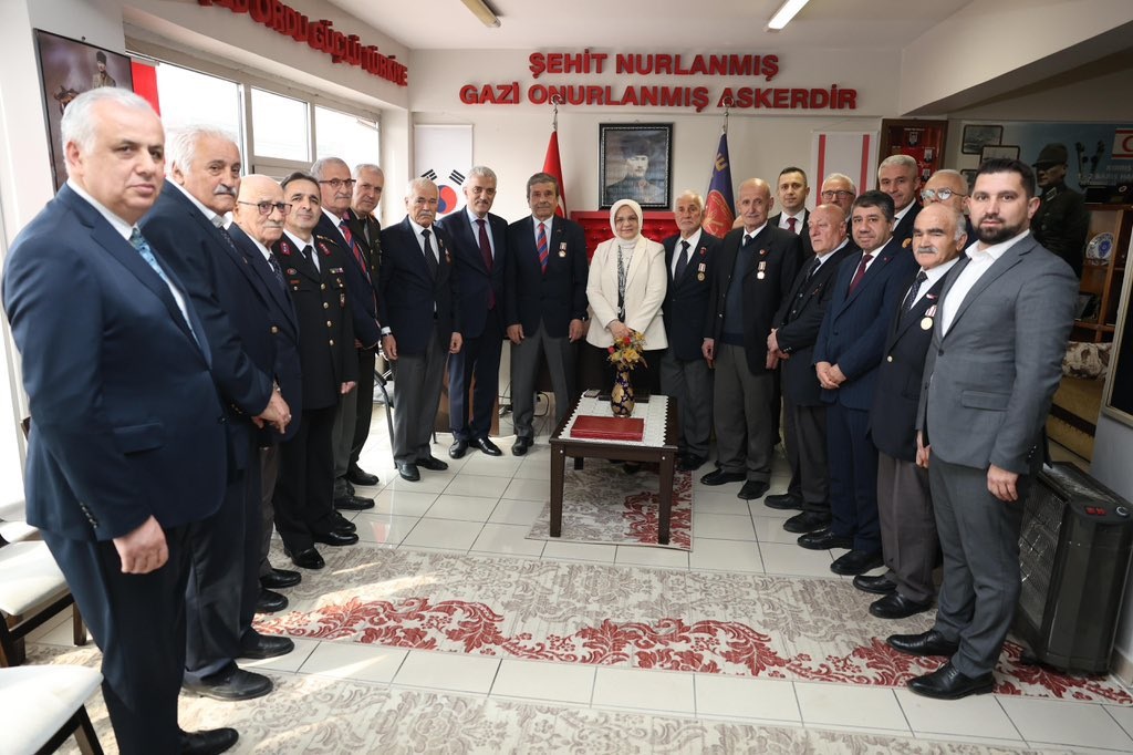 ŞEHİT VE GAZİ DERNEKLERİNİ ZİYARET ETTİK