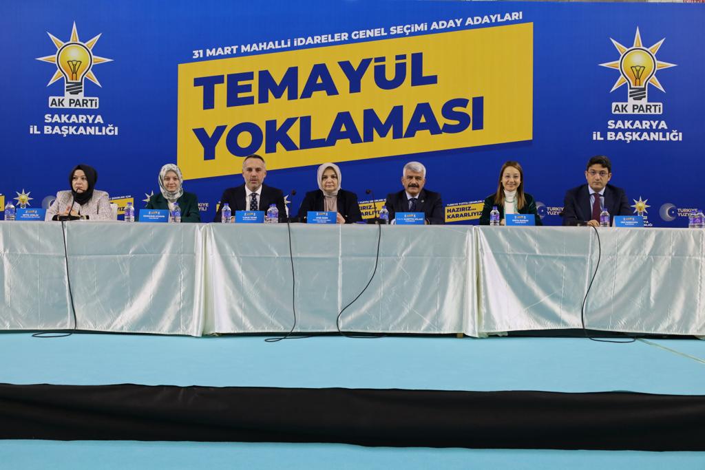 SAKARYA TEŞKİLAT TEMAYÜL YOKLAMAMIZI YAPTIK