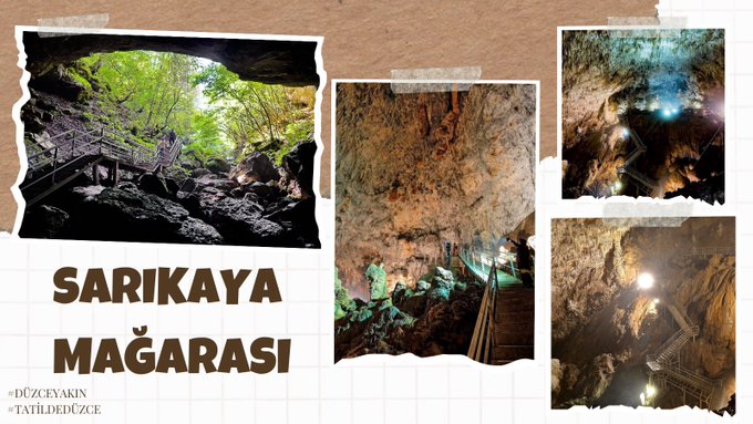 SARIKAYA MAĞARASI ZİYARETÇİLERİNİ BEKLİYOR