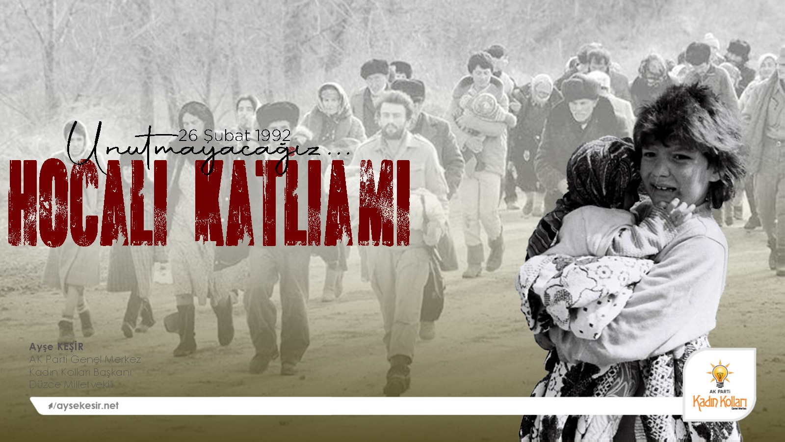 HOCALI KATLİAMINI UNUTMADIK!