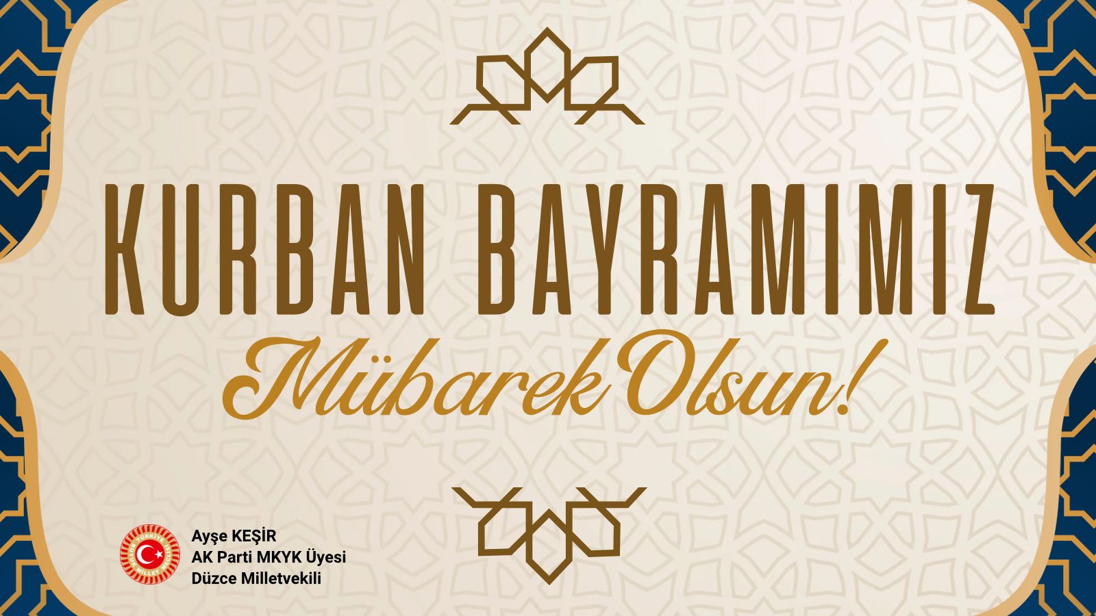KURBAN BAYRAMIMIZ MÜBAREK OLSUN