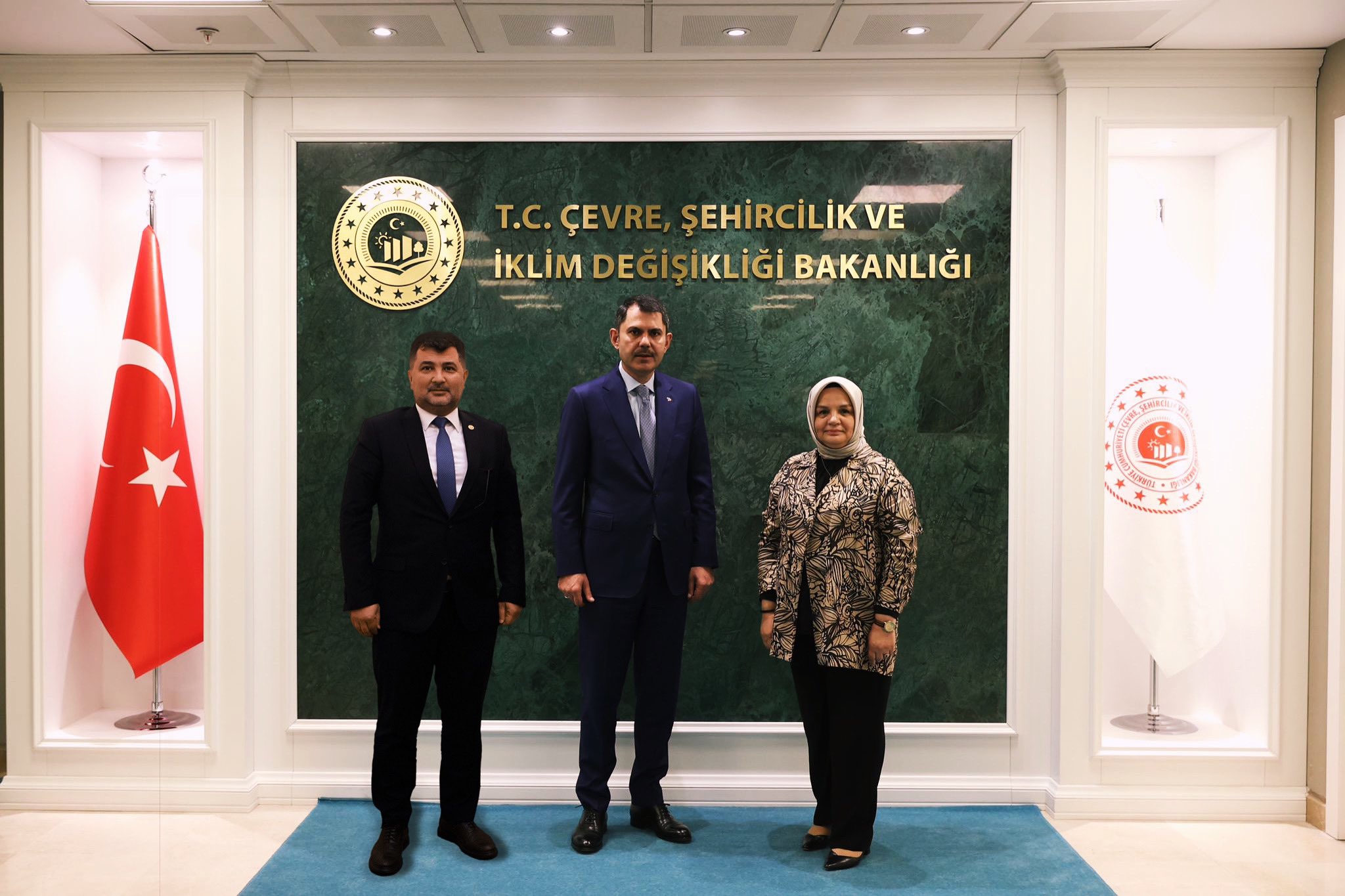 ÇEVRE BAKANIMIZI ZİYARET ETTİK (1)