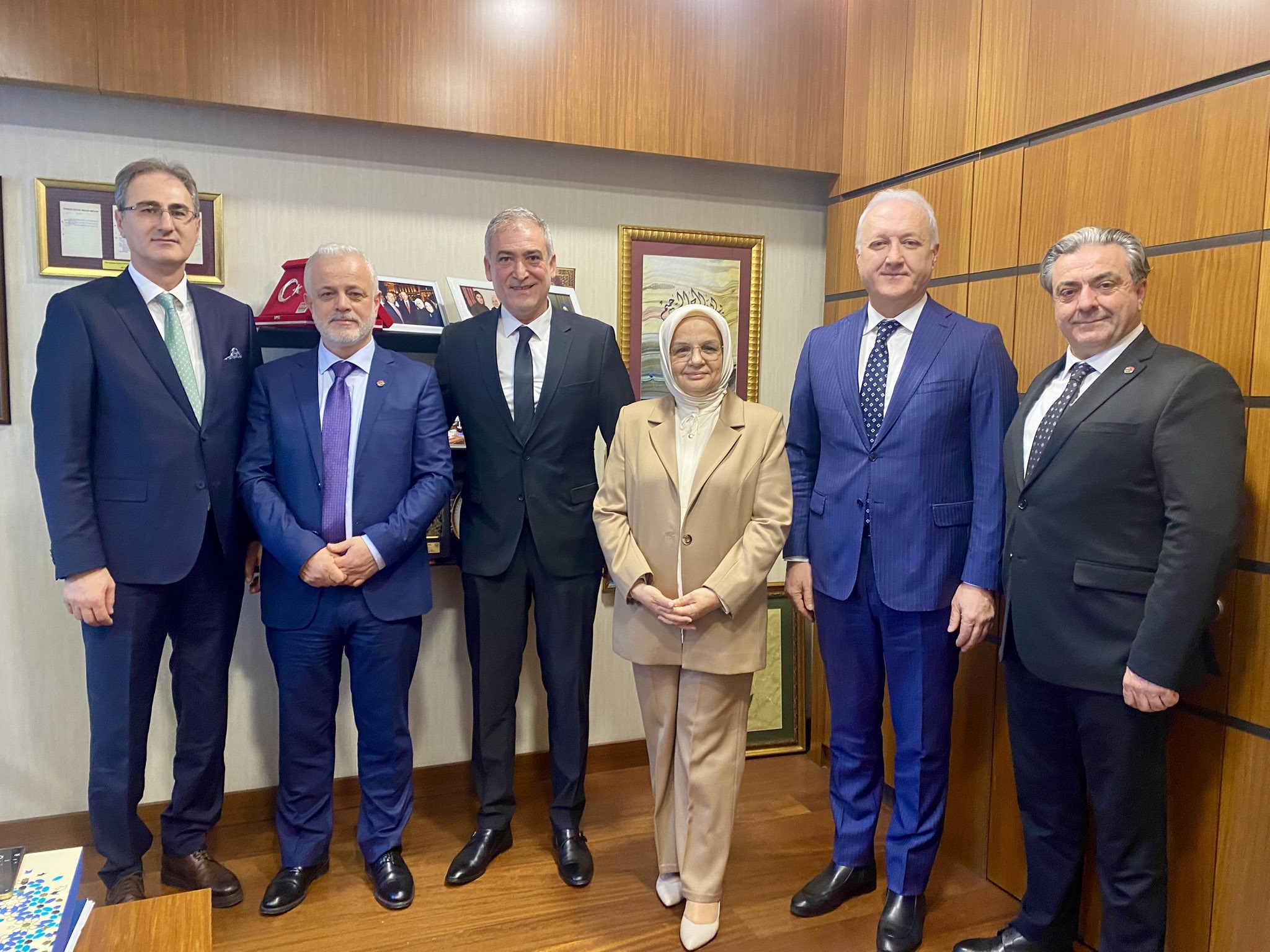 ABHAZ DERNEKLERİNİN TEMSİLCİLERİNİ MİSAFİR ETTİK