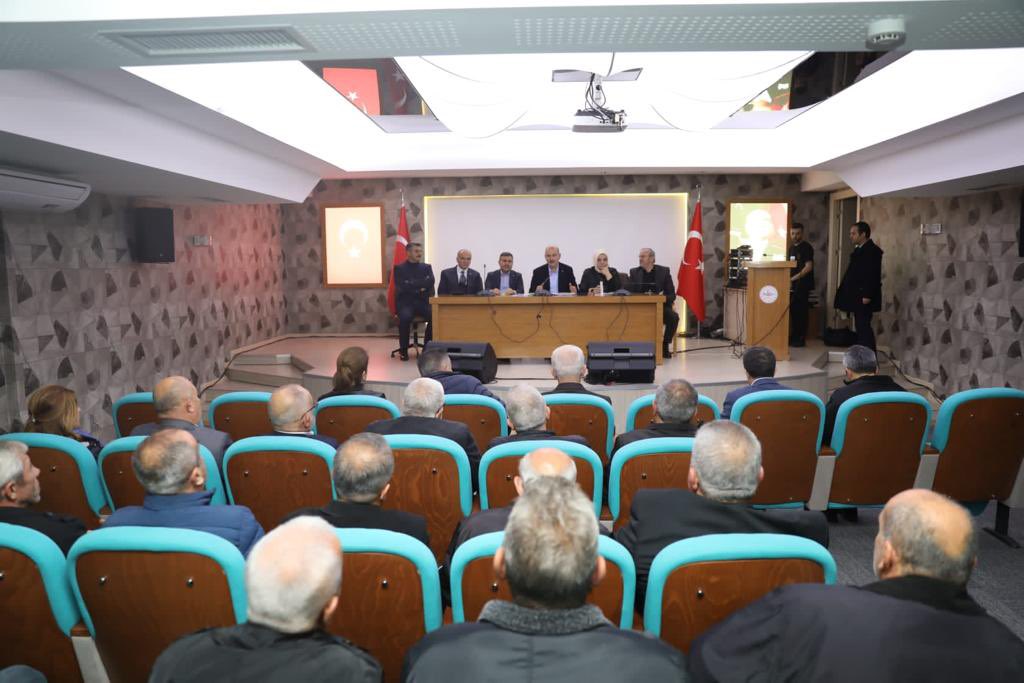 MUHTARLARIMIZLA DEĞERLENDİRME TOPLANTISI YAPTIK 