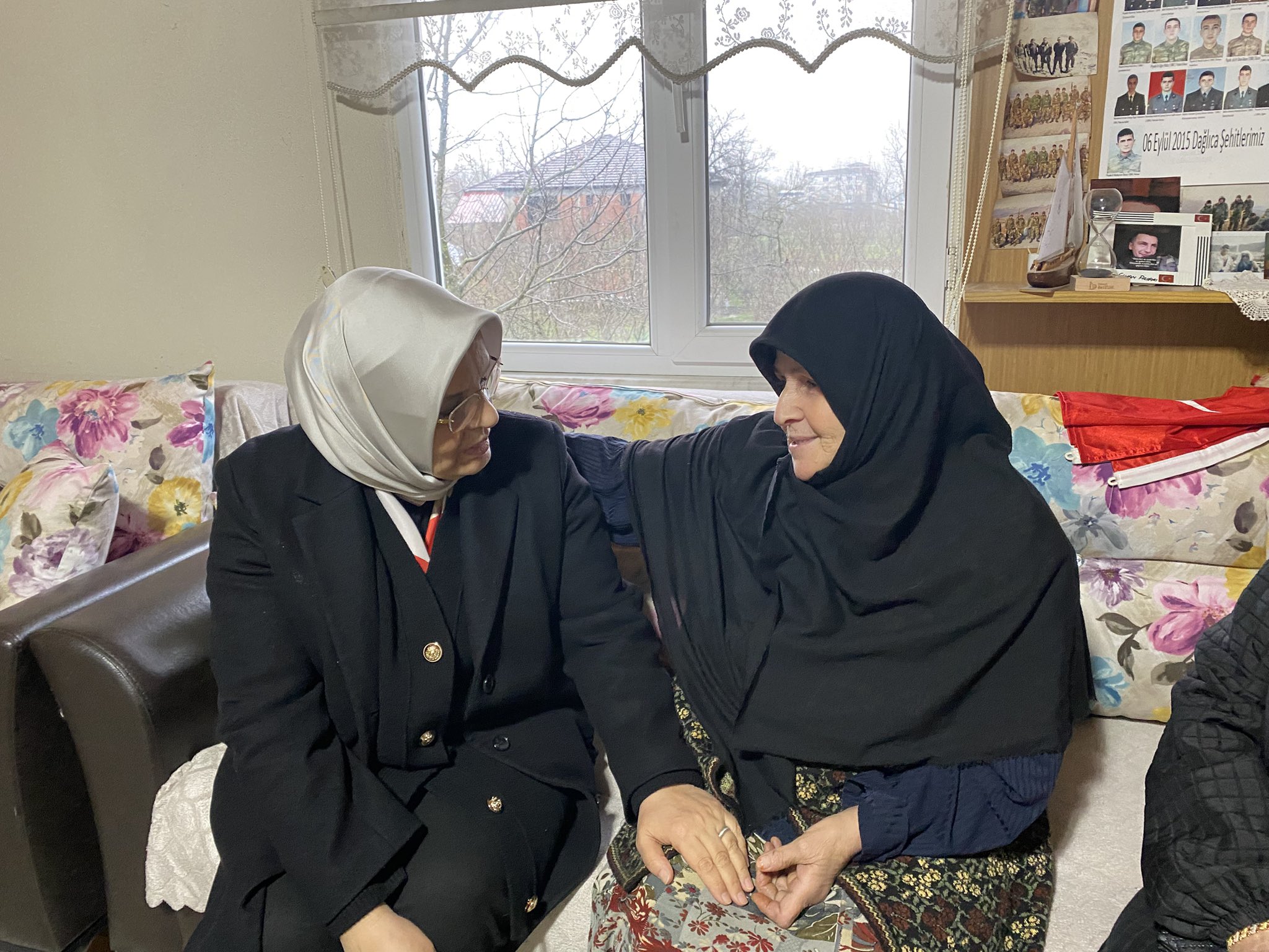 ŞEHİT ANNEMİZİ ZİYARET ETTİK