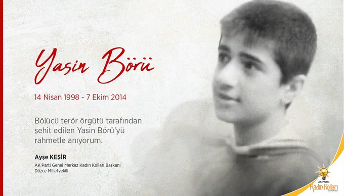 YASİN BÖRÜ'YÜ UNUTMADIK!