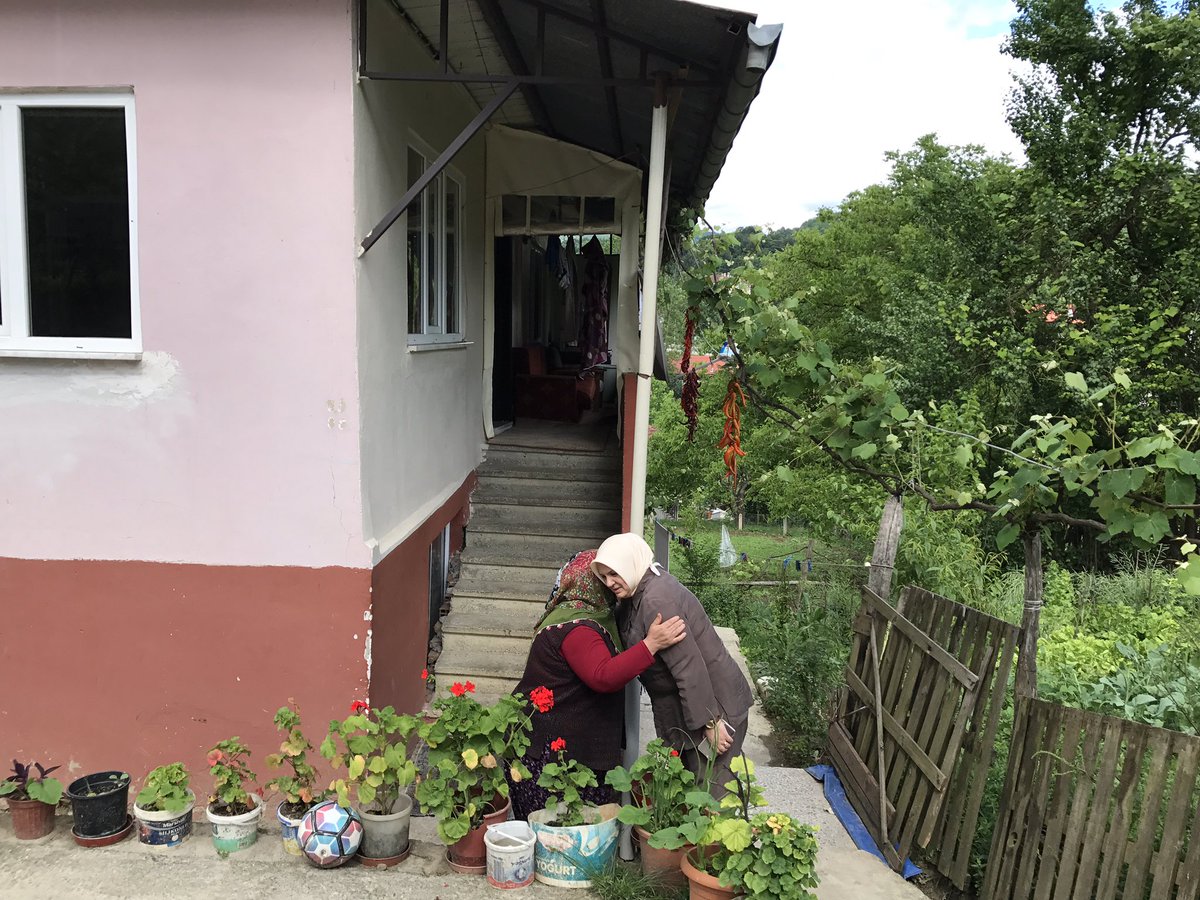 Bogaziçi Beldemizde Ayse Kahraman Kardesimizi Ziyaret Ettik