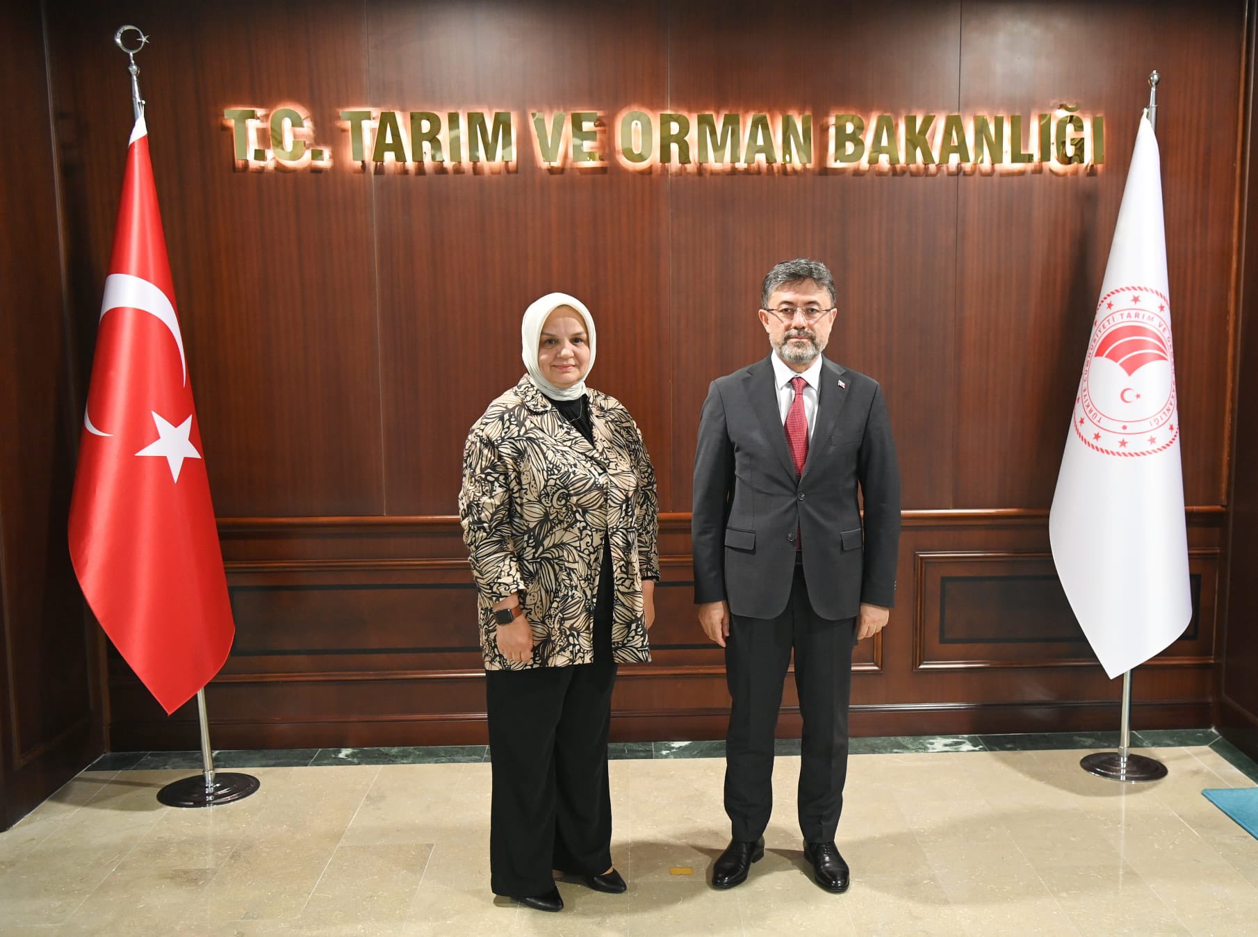 TARIM VE ORMAN BAKANIMIZI ZİYARET ETTİK