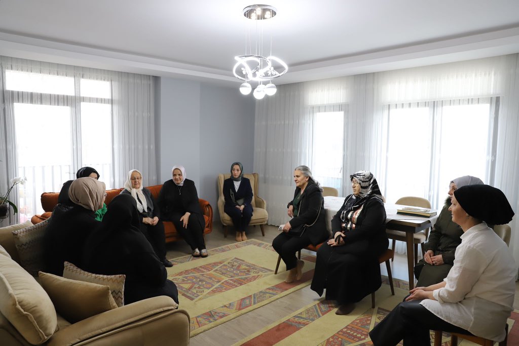 TAZİYE ZİYARETİNDE BULUNDUK 