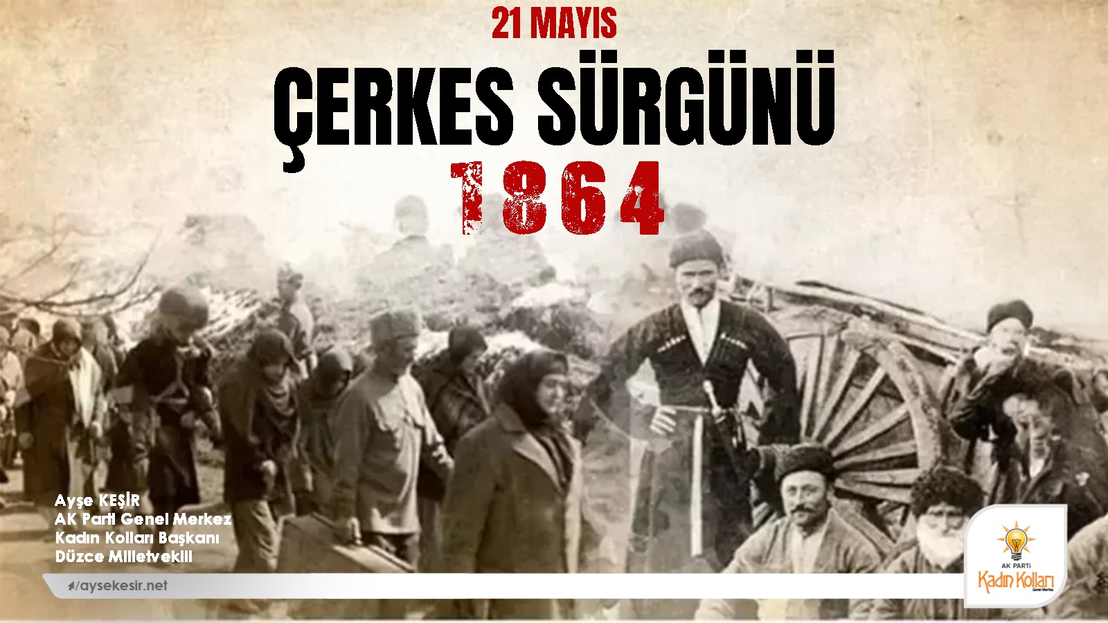 ÇERKES SÜRGÜNÜNÜN 160. YILI