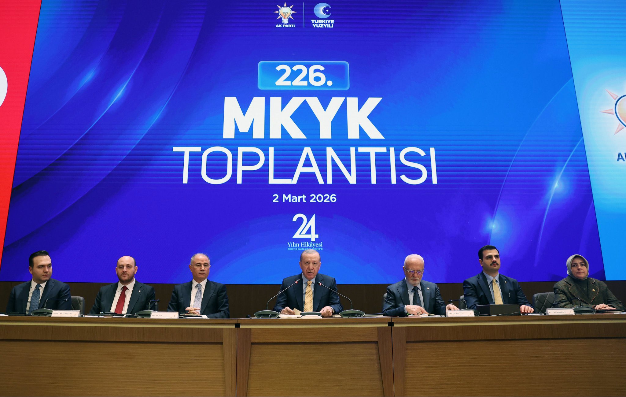 AK PARTİ'NİN 226. MKYK TOPLANTISI