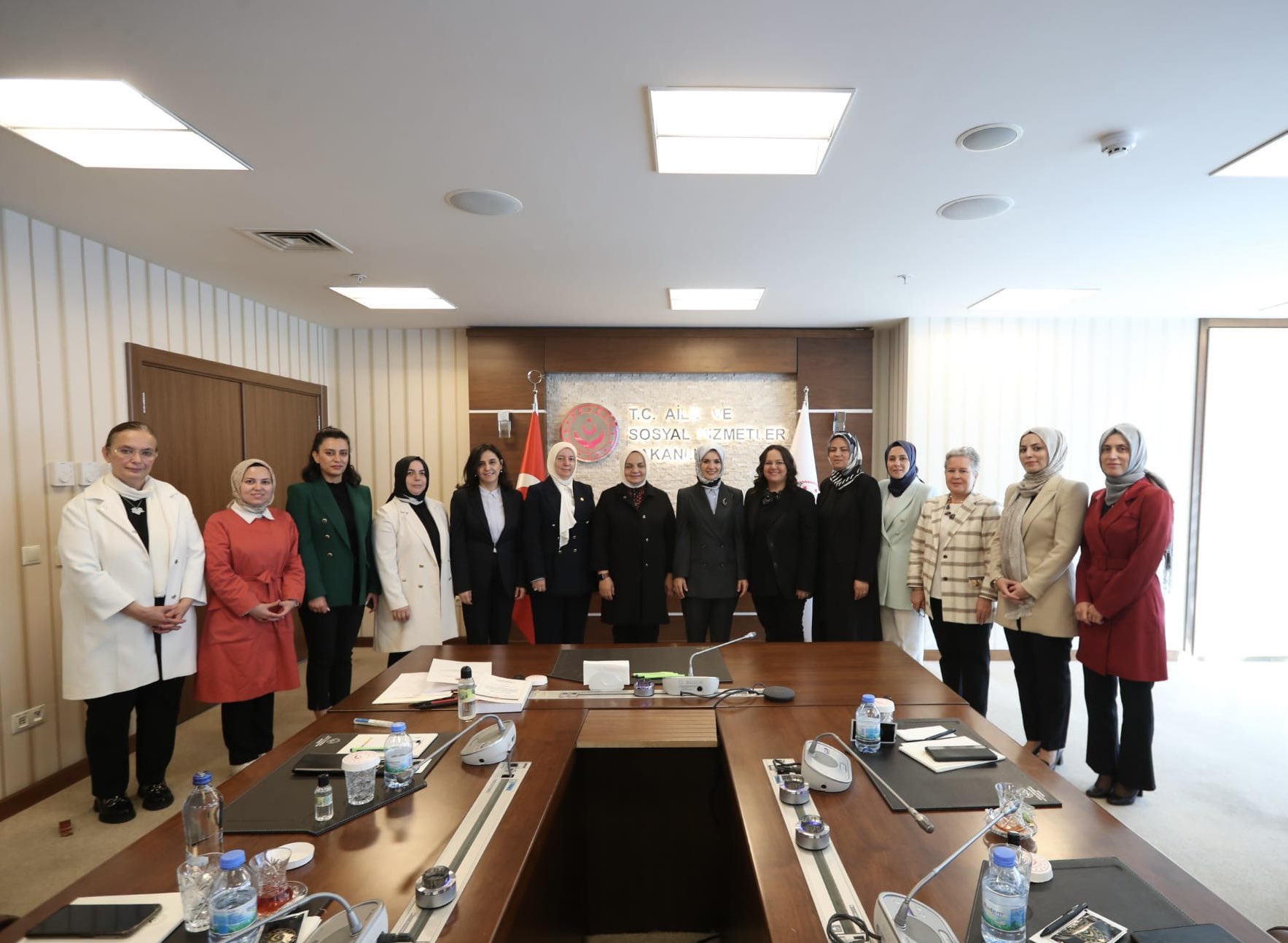 AİLE BAKANIMIZLA İSTİŞARELERDE BULUNDUK