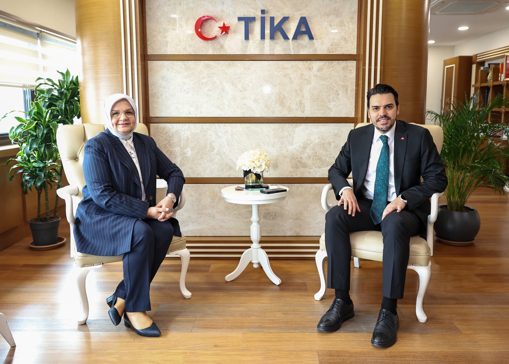 TİKA BAŞKANI'NI ZİYARET ETTİK