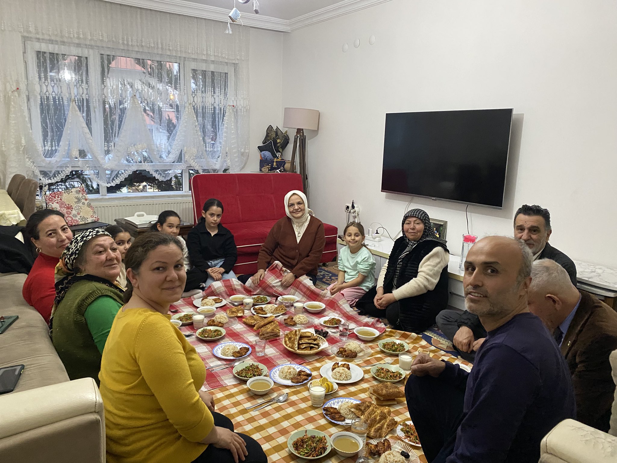 GÖLBAŞI'NDA DOĞMUŞ AİLESİNE KONUK OLDUK