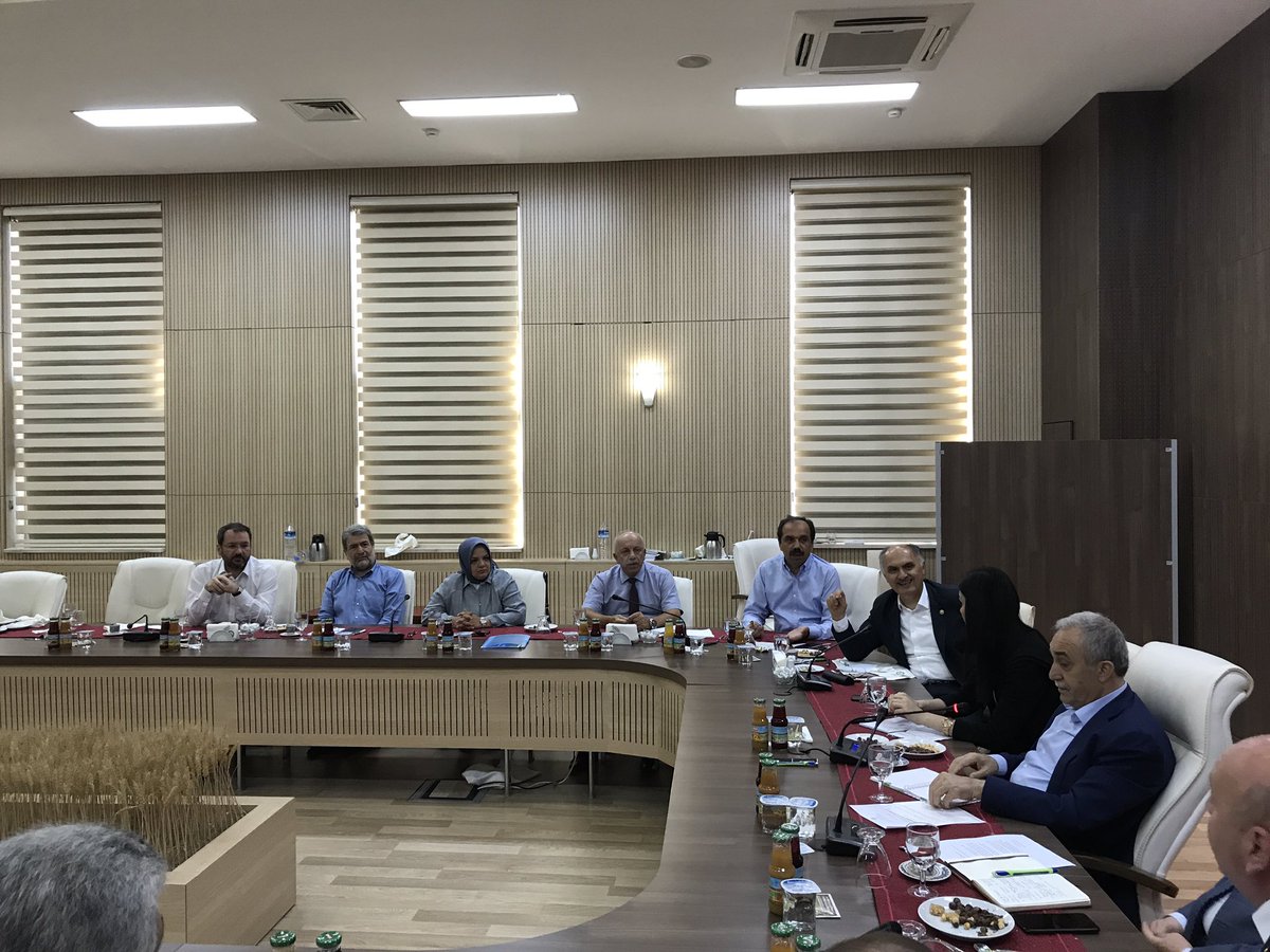 Findik Üreticisi Illerin Milletvekilleri Olarak Tarim Bakanimiz Ile Bir araya Geldik
