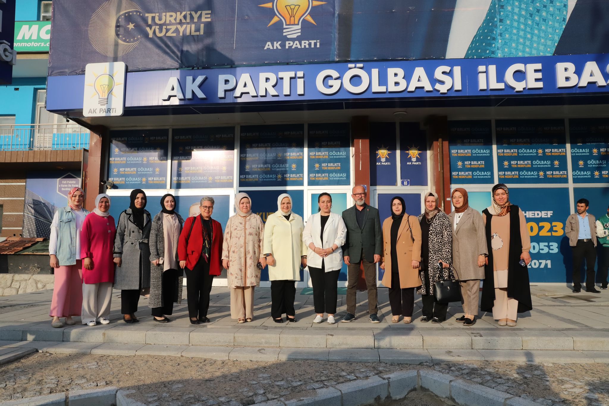 SEÇİM ÇALIŞMALARIMIZA GÖLBAŞI'NDA DEVAM ETTİK