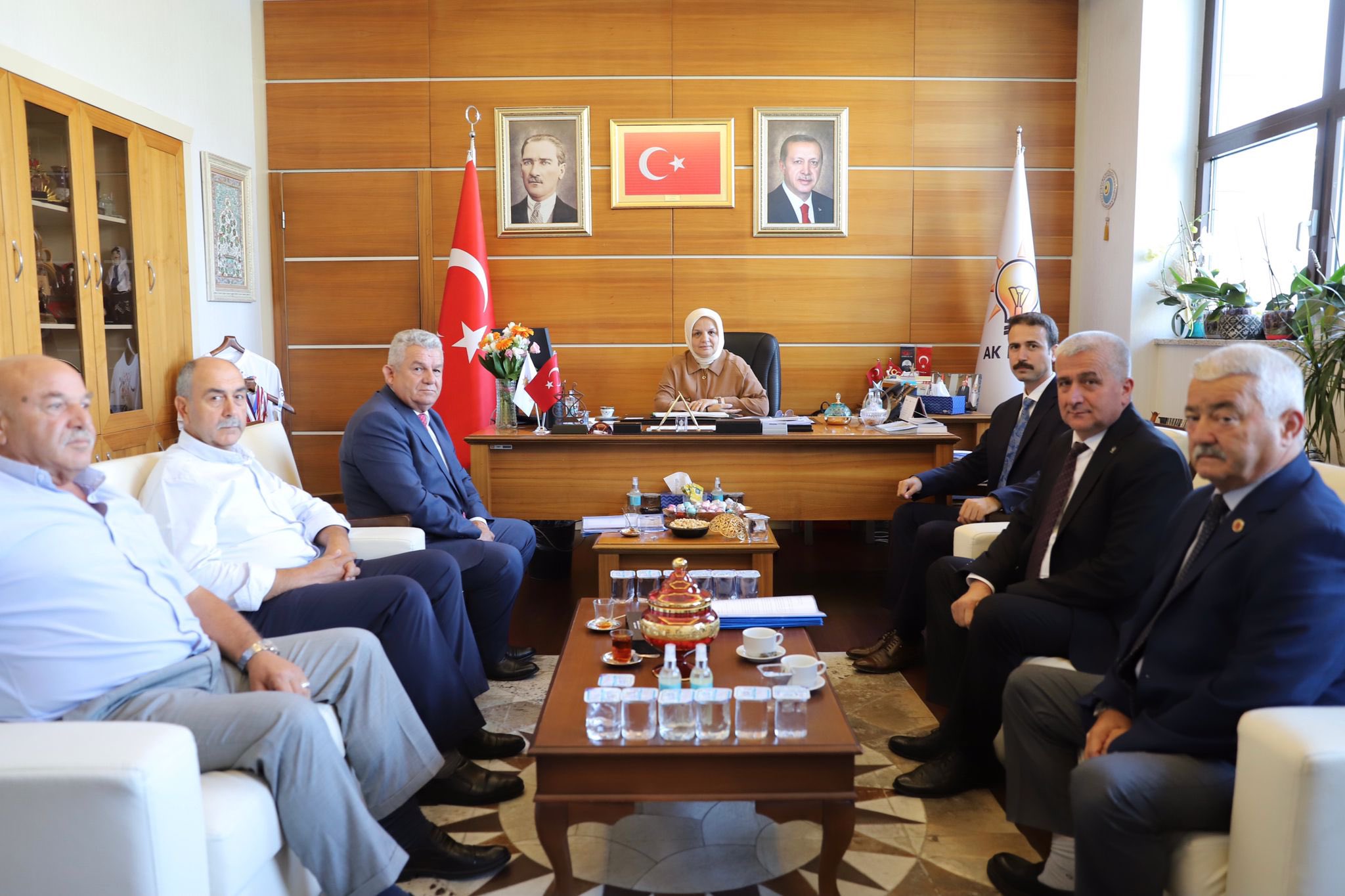 KAYNAŞLI HEYETİNİ AĞIRLADIK