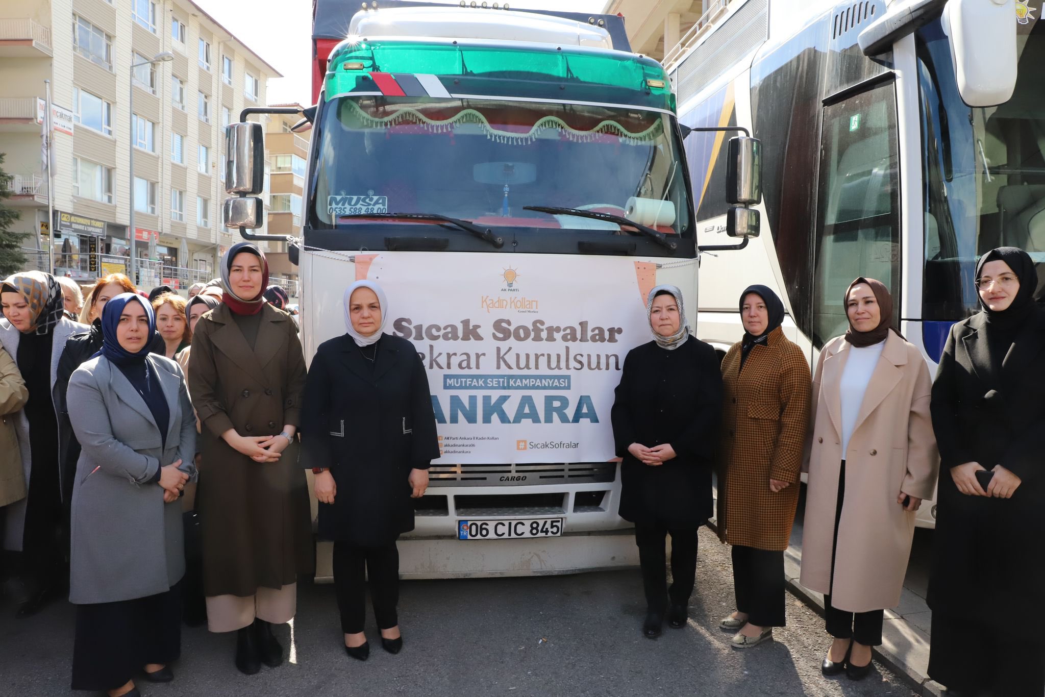 KOLİLER YOLA ÇIKTI