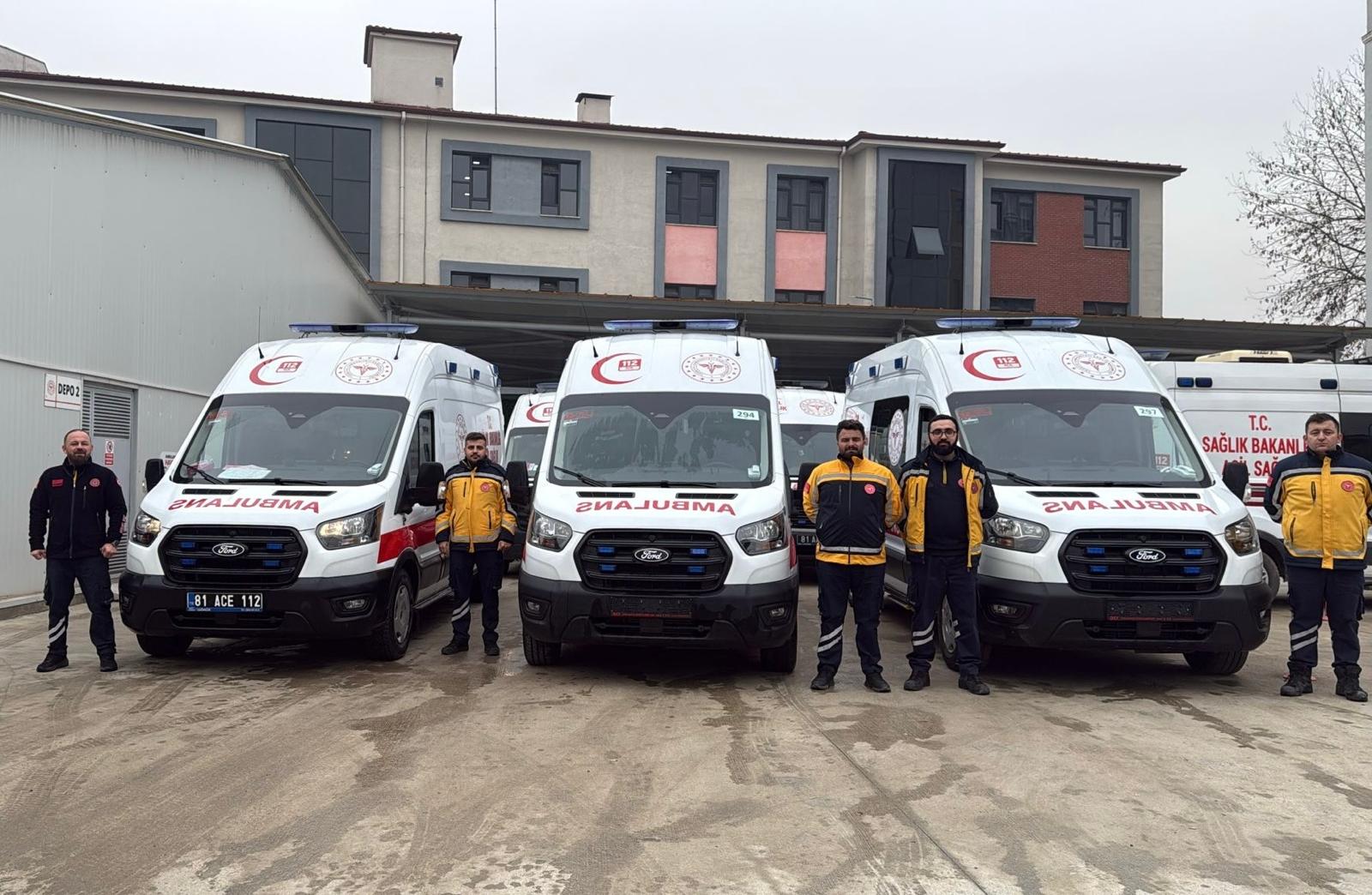 AMBULANS FİLOMUZU GENİŞLETİYORUZ