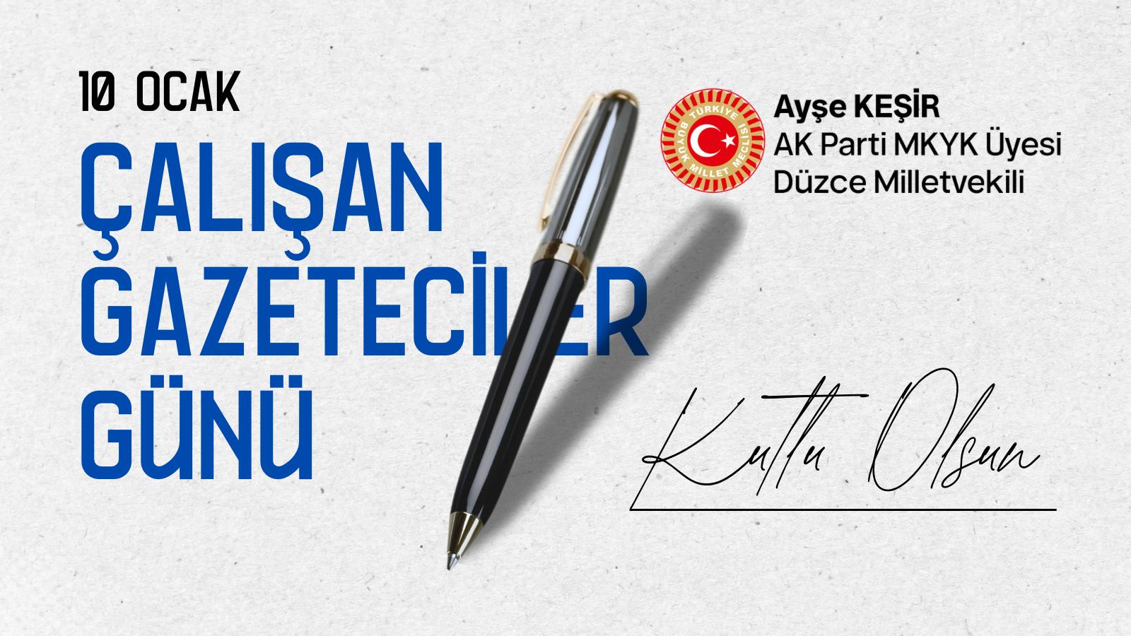 10 OCAK ÇALIŞAN GAZETECİLER GÜNÜ