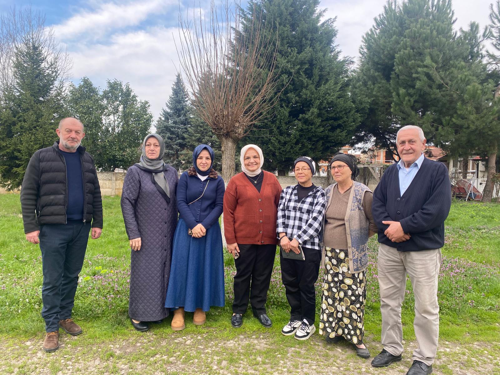 HANE ZİYARETLERİNDE HEMŞEHRİLERİMİZLE BULUŞTUK