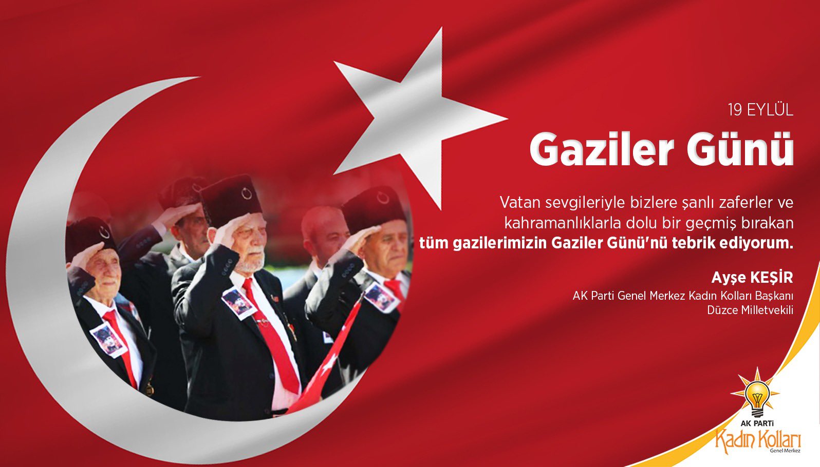 GAZİLER GÜNÜ KUTLU OLSUN